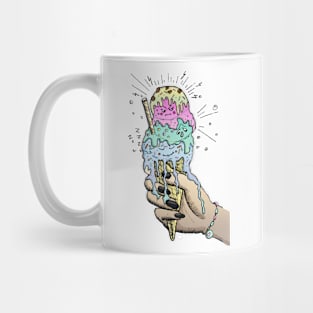 emotional ice-cream cone Mug